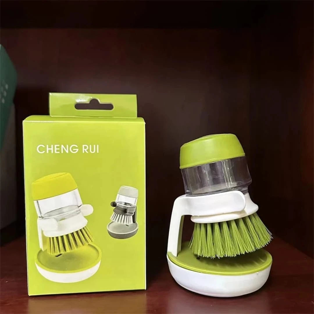 Refillable Soap Dispensing Dish Brush