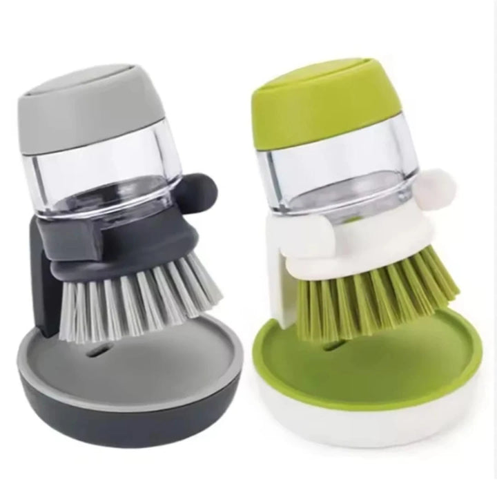 Refillable Soap Dispensing Dish Brush