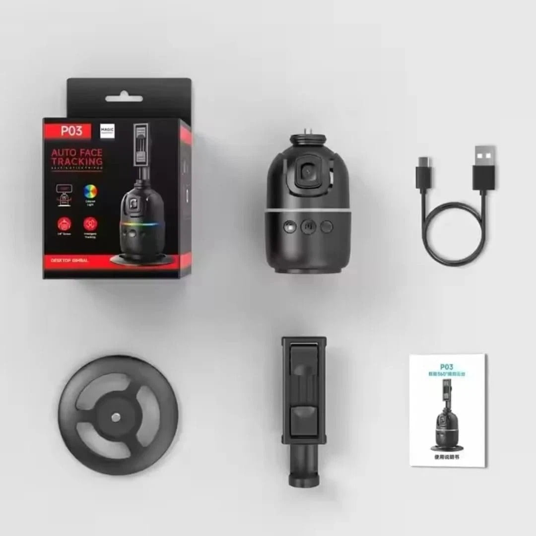 Auto Tracking Phone Tripod Stand Hands-Free Selfie Stick