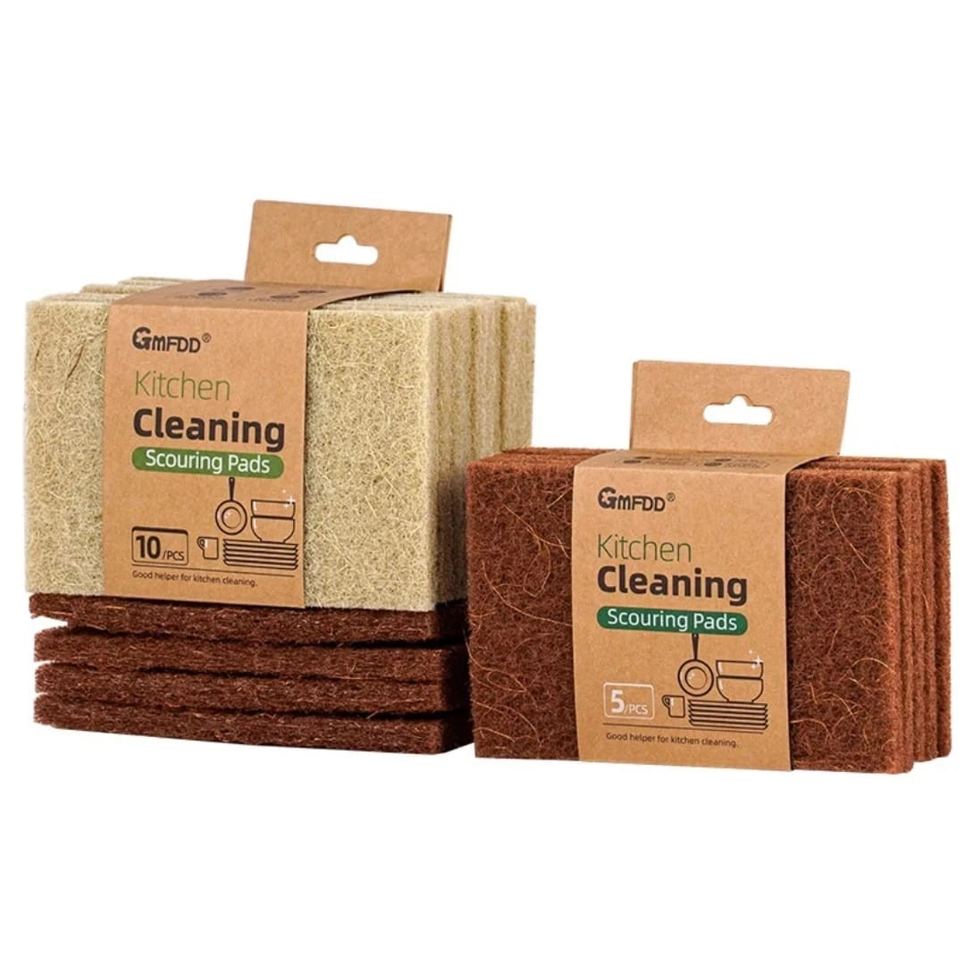 Eco-Friendly Coconut Fiber Kitchen Scouring Pads