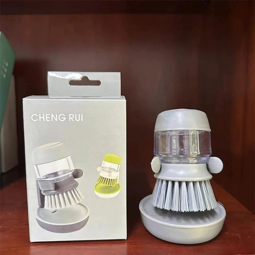 Refillable Soap Dispensing Dish Brush