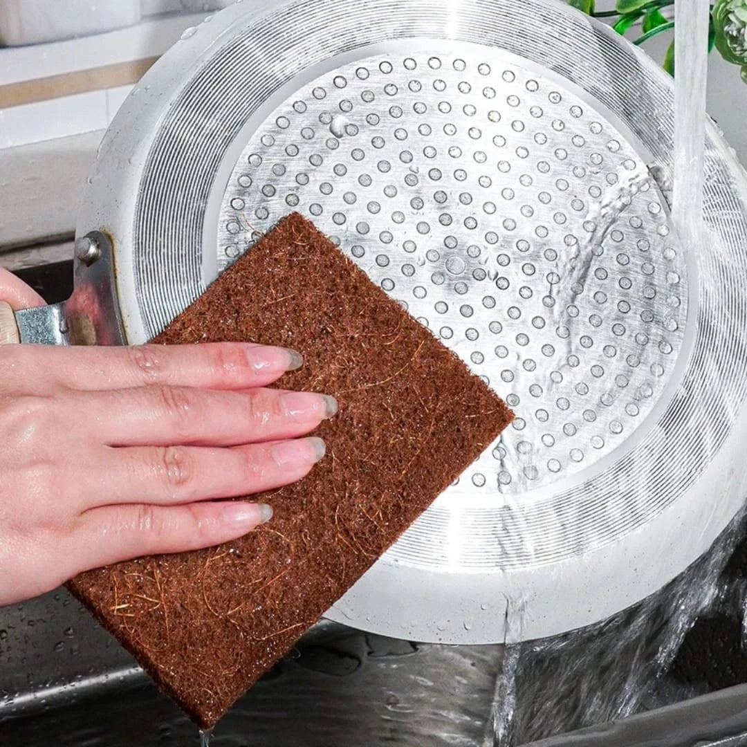 Eco-Friendly Coconut Fiber Kitchen Scouring Pads