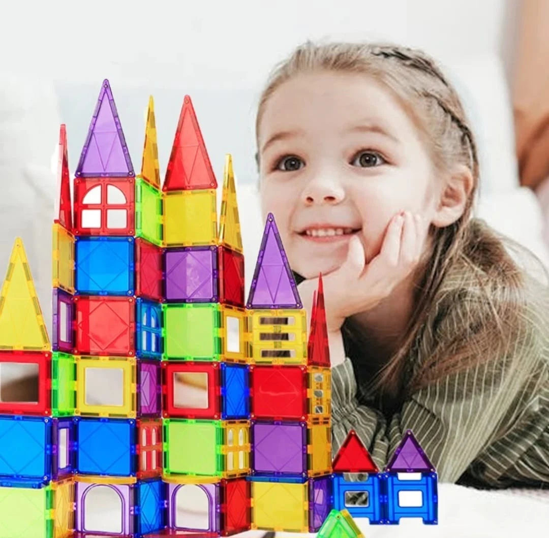 Magnetic Tiles Building Blocks