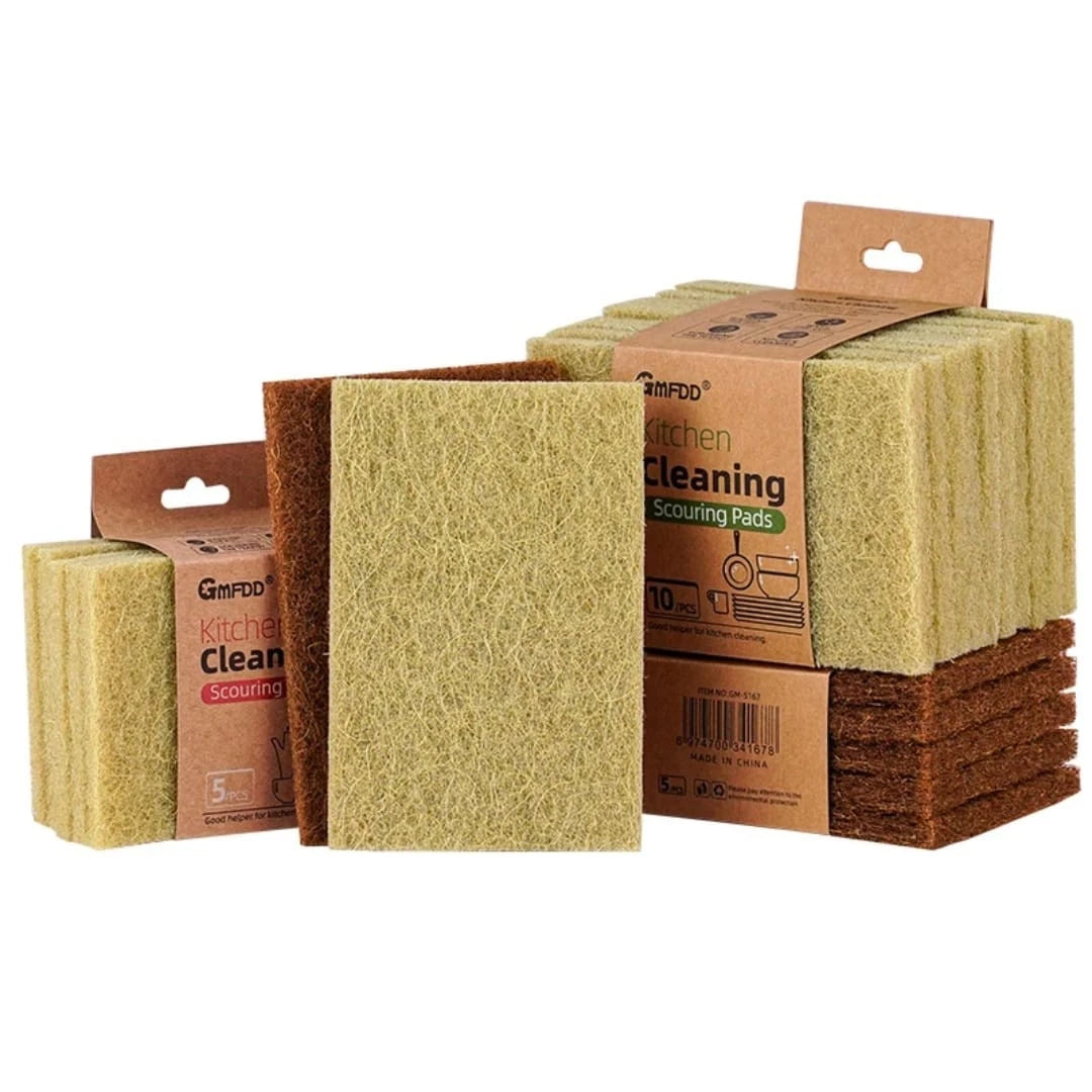 Eco-Friendly Coconut Fiber Kitchen Scouring Pads
